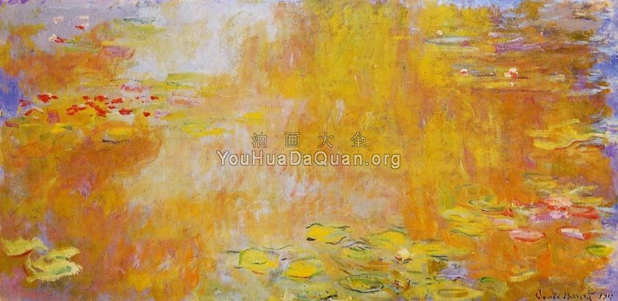 The Water-Lily Pond - 克劳德·莫奈